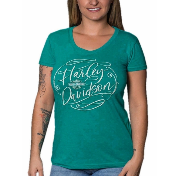 Harley-Davidson Tops - Harley Davidson Tallahassee Florida T Shirt Womens Medium Soft Comfy